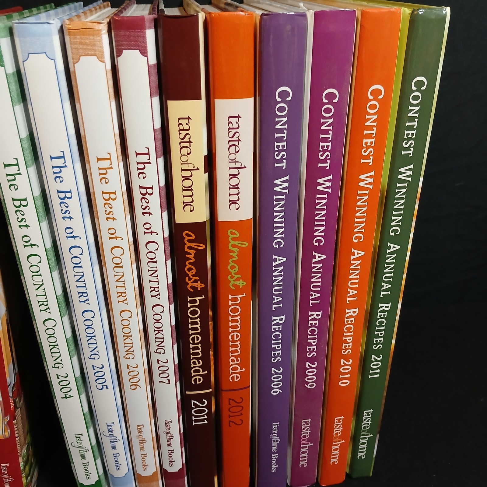 Taste Of Home Cookbook Lot Of 11 Variety See Description For Titles