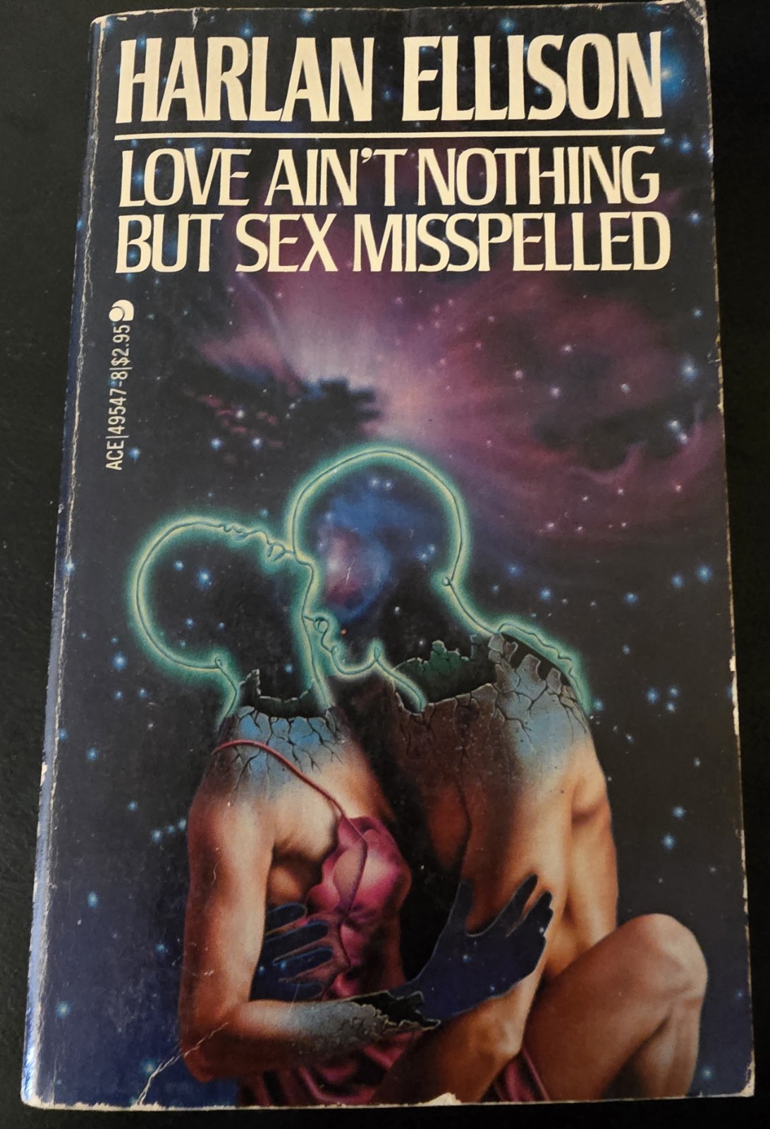 Harlan Ellison LOVE AINT NOTHING BUT SEX MISSPELLED Ace Paperback Barclay Shaw