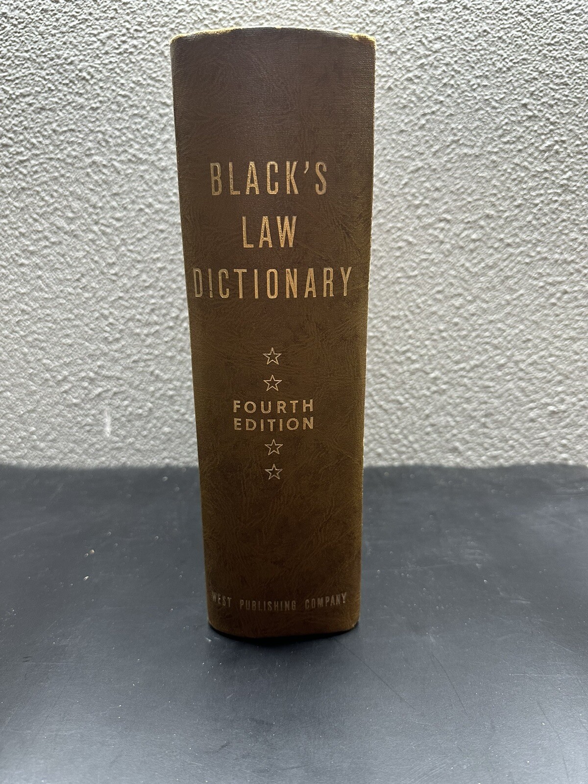 Black’s Law Dictionary Fourth 4th Edition 1951 GREAT CONDITION! Lawyer See Pics