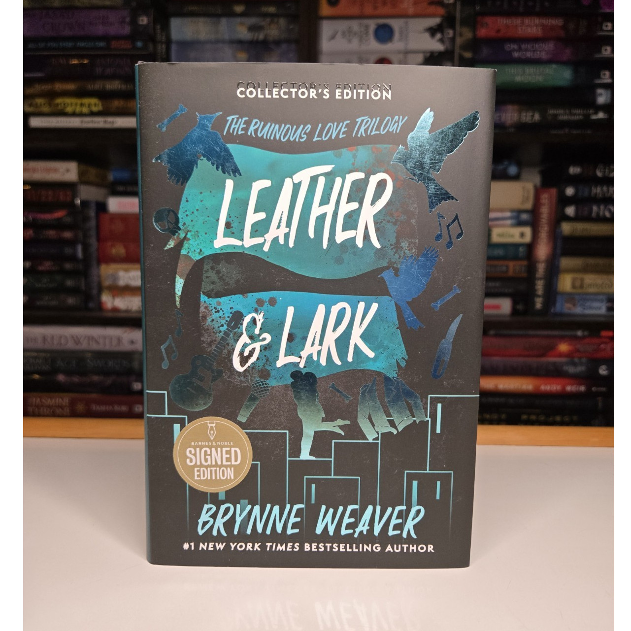 Brynne Weaver Leather & Lark Signed Collector’s Ed Hardcover Zando Ruinous Love