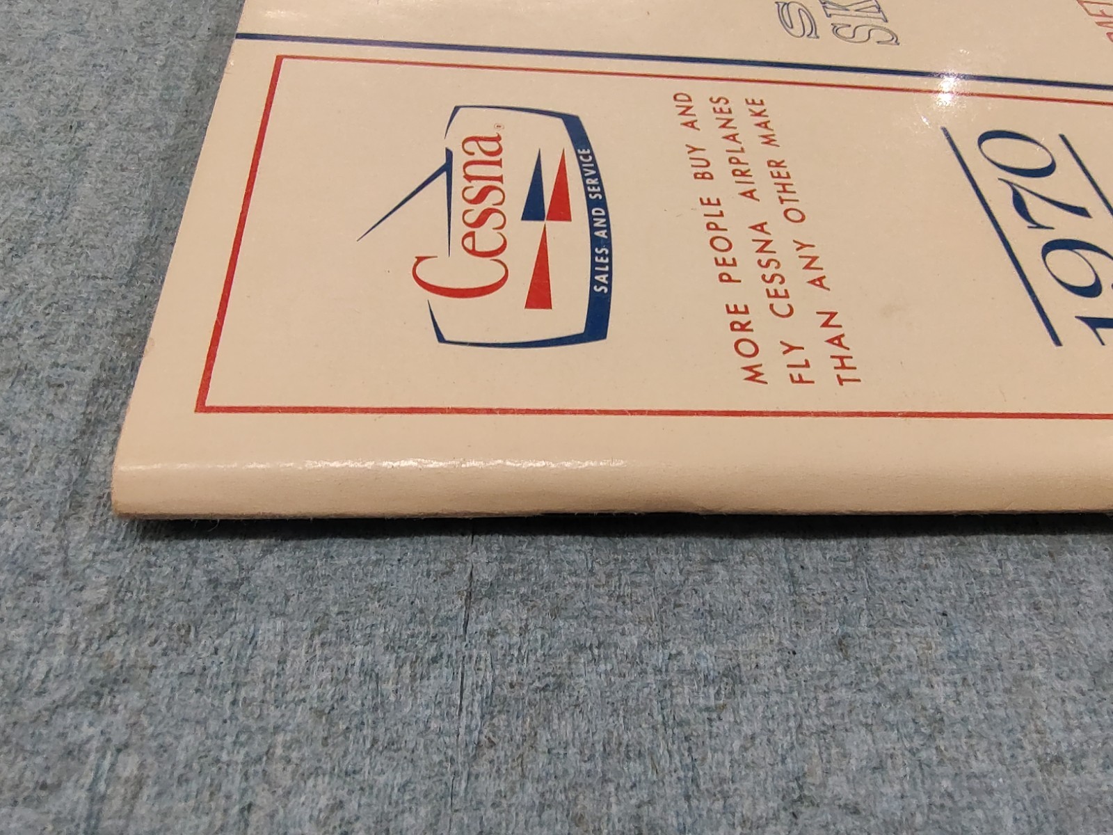 Excellent Cessna Aircraft Library Copy 337 Super Skymaster 1970 Owners Manual