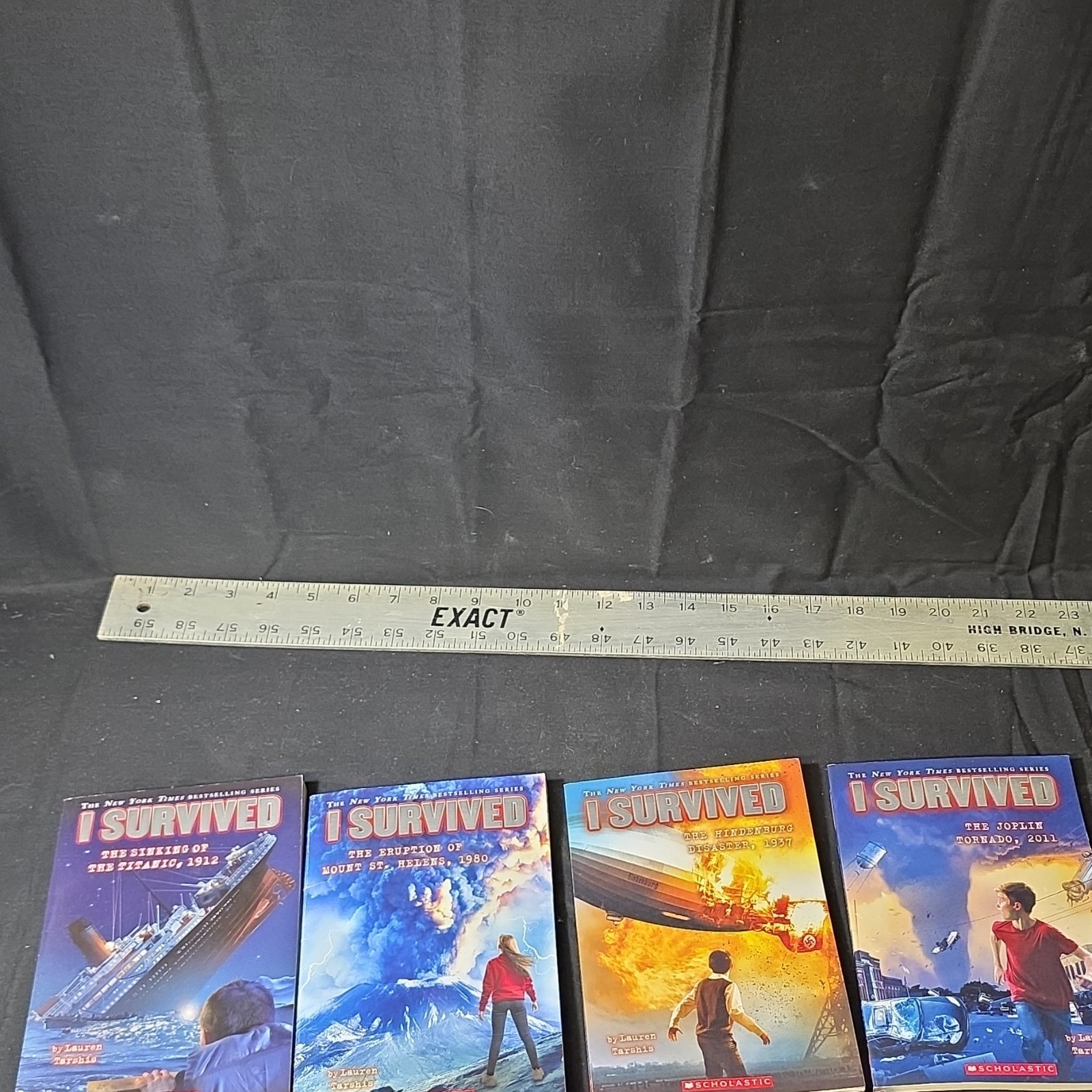 Scholastic I Survived Series Lot of 6 Paperback Books Lauren Tarshis