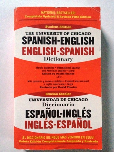 The University of Chicago Spanish-English/English-Spanish Dictioanry by , Good B