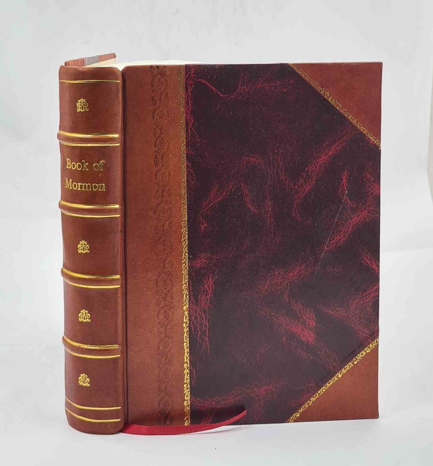 Book of Mormon Deseret Alphabe 1869 [Leather Bound]