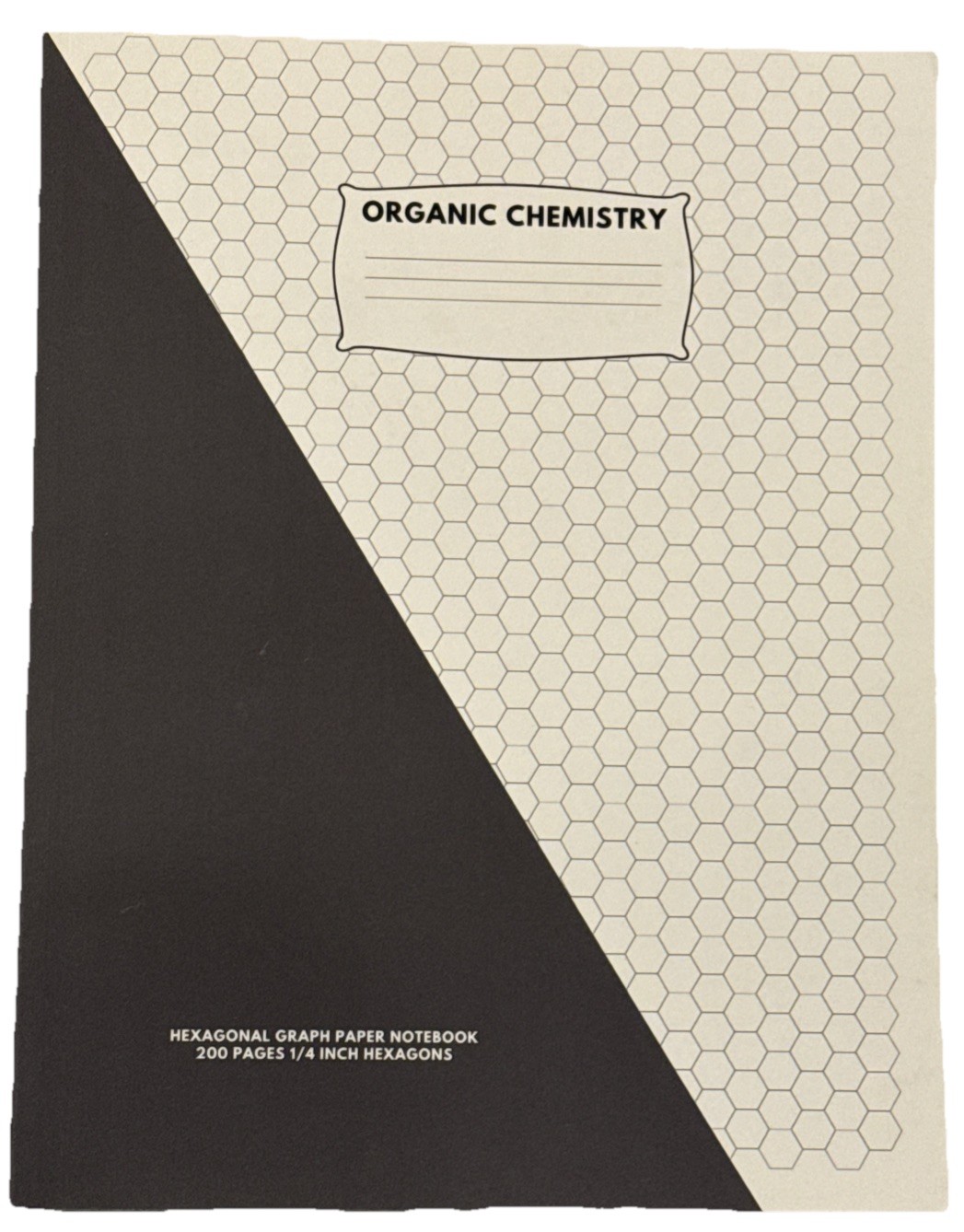 Organic Chemistry : Hexagonal Graph Paper Notebook: 200 Pages, 1/4 Inch…