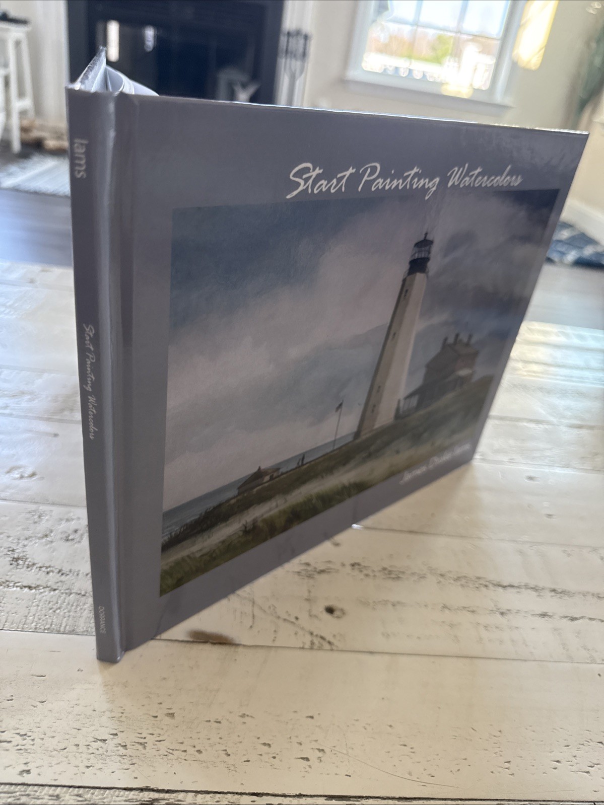 Start Painting Watercolors James Drake Iams Signed Hardcover Art Instruction