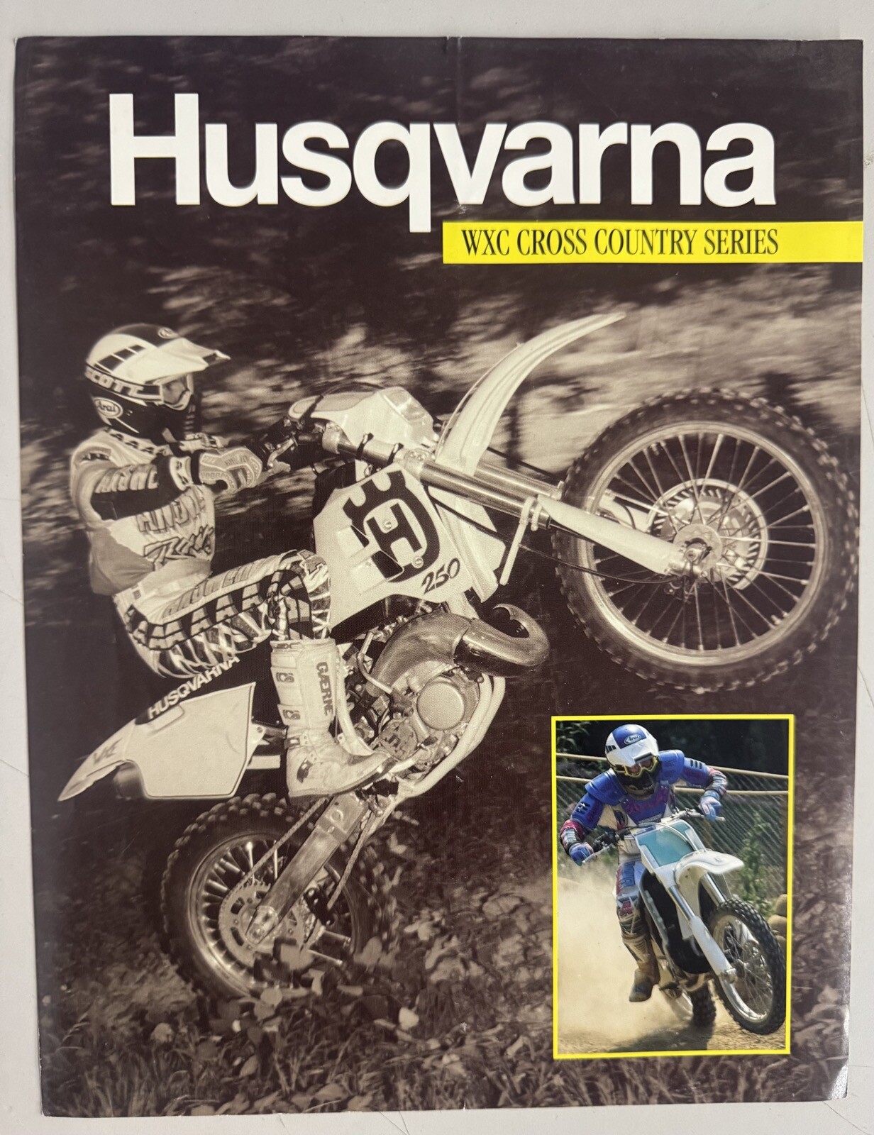 1993 Husqvarna WXC Cross Country Series Brochure 125–610 Models