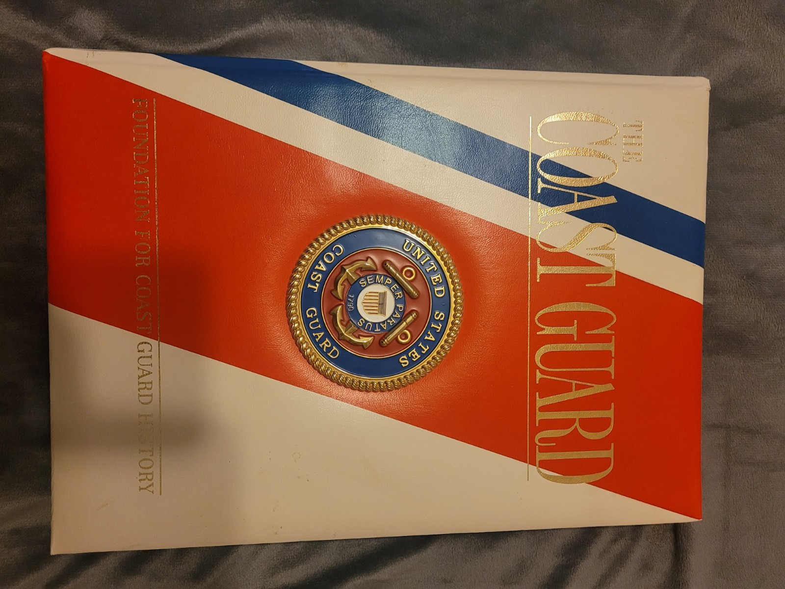 The Coast Guard: Foundation For Coast Guard History Book Raised Seal – Tom Beard