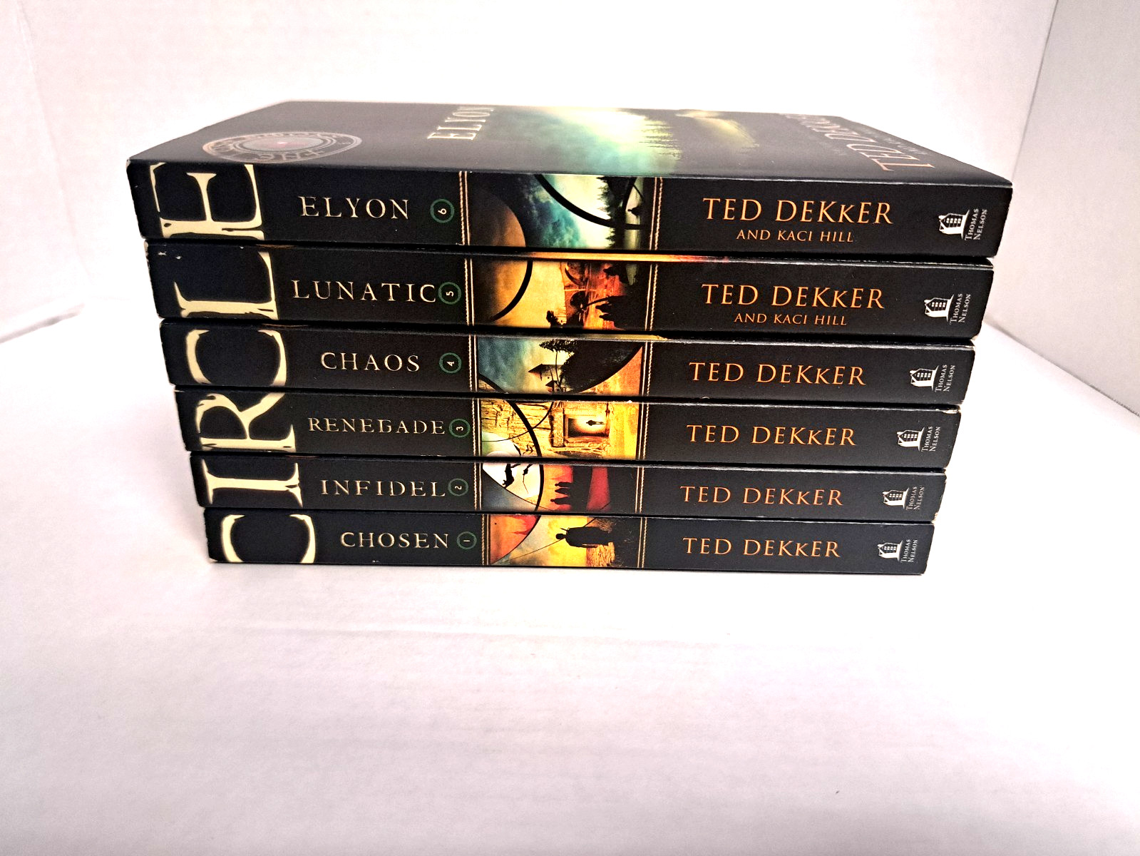 Circle The Lost Books by Ted Dekker Books 1-6 Paperback Book Box Set