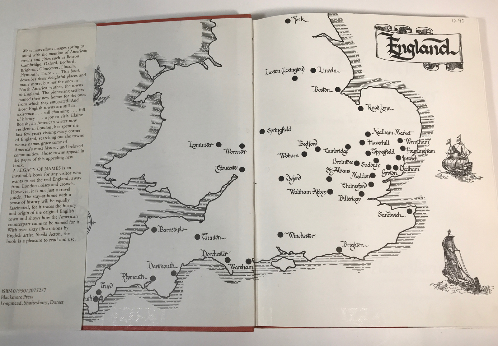 A Legacy of Names: English Towns with American Counterparts (Eg Massachusetts)
