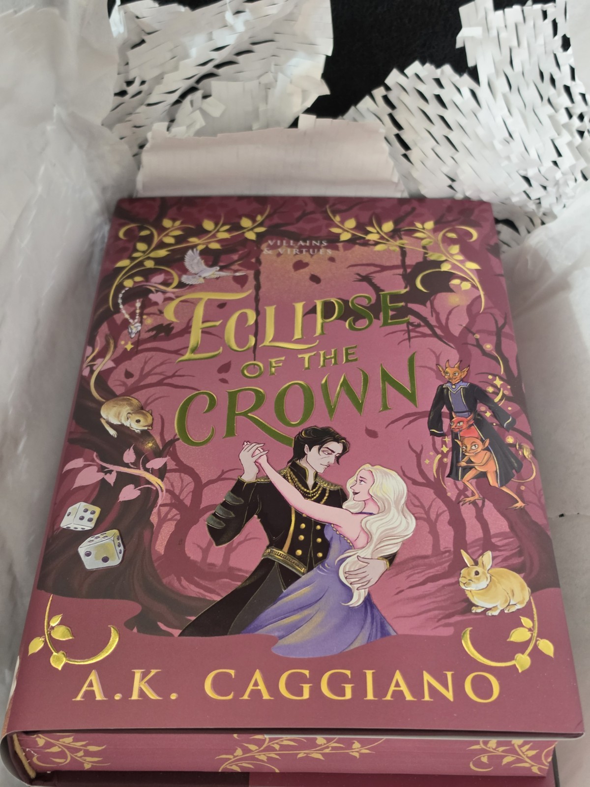 Eclipse of the Crown (Allurial Edition) : A Novel by A. K. Caggiano (2026, Rare
