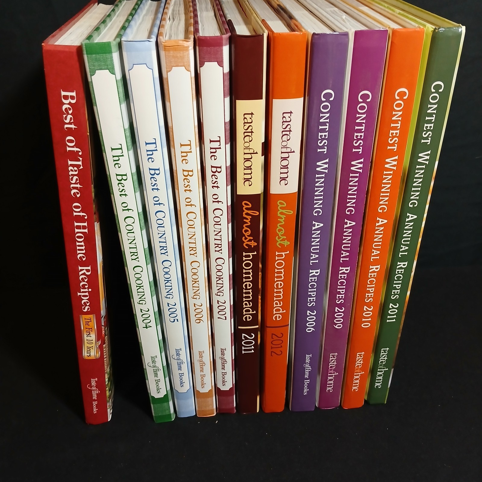 Taste Of Home Cookbook Lot Of 11 Variety See Description For Titles