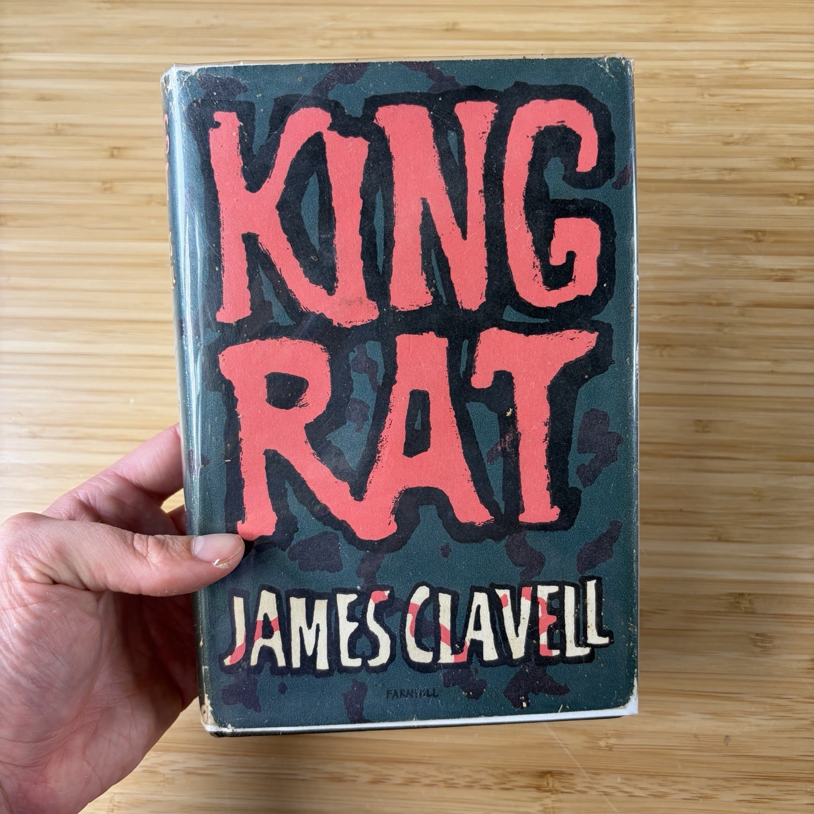 James Clavell KING RAT Ist UK Edition 1963 DJ