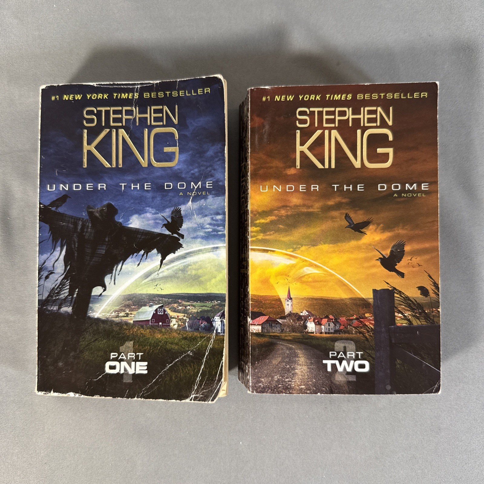 Stephen King – Under the Dome Part One / Two, First/ 1st PB. Summer Sale