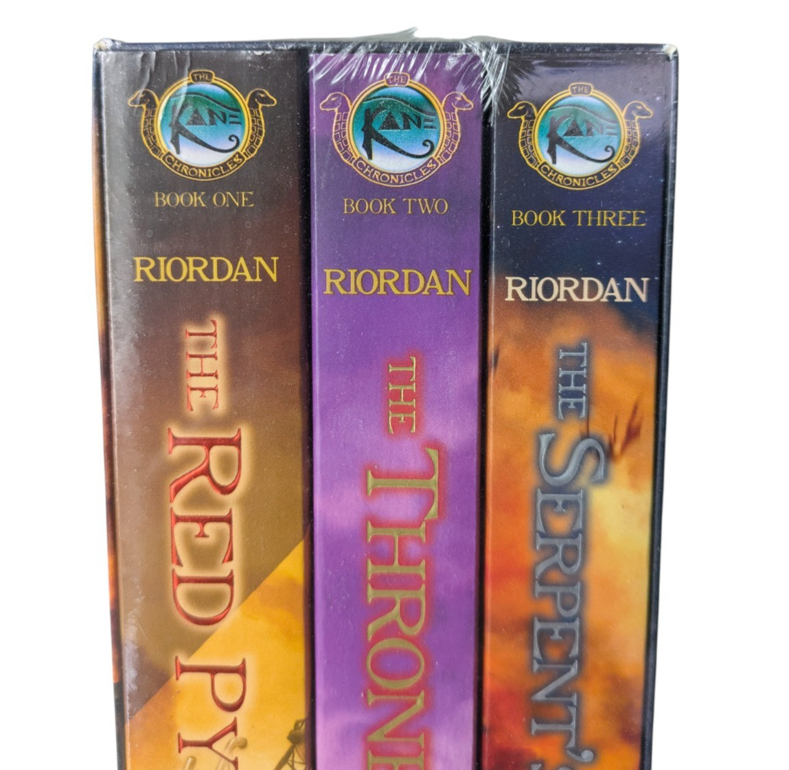 The Kane Chronicles Paperback Box Set by Rick Riordan New 2013 Disney Hyperion