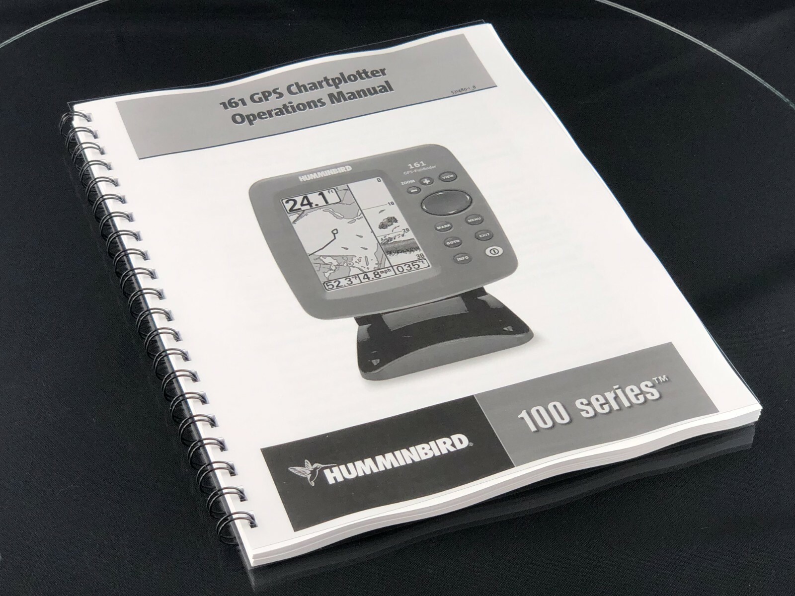 Humminbird 161 GPS Chartplotter Fish Finder Operators Manual User Instructions