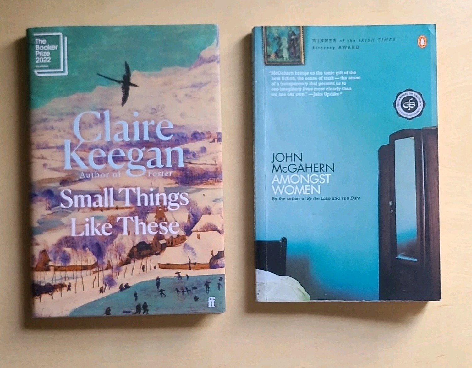 Irish Literature Bundle: Small Things Like These & Amongst Women