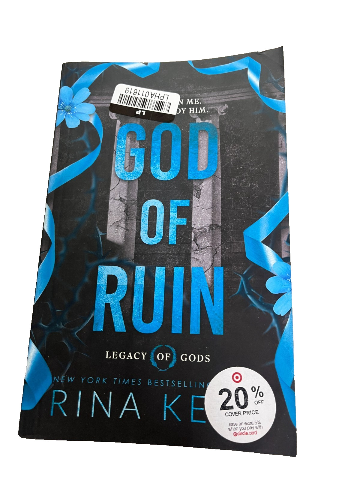 God of Ruin (Standard Edition) (Legacy of Gods, – Paperback, by Kent Rina – Good