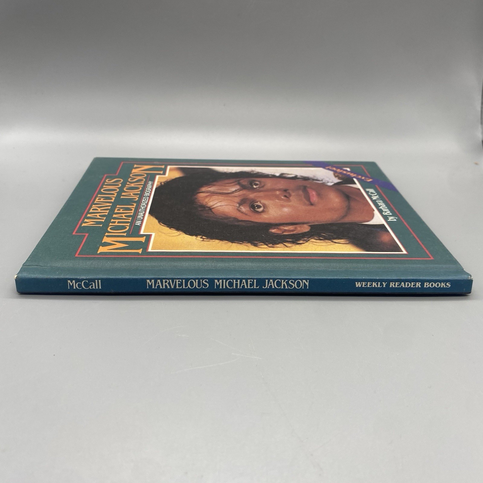 Marvelous Michael Jackson Barbara McCall 1984 Weekly Reader Hardcover Biography