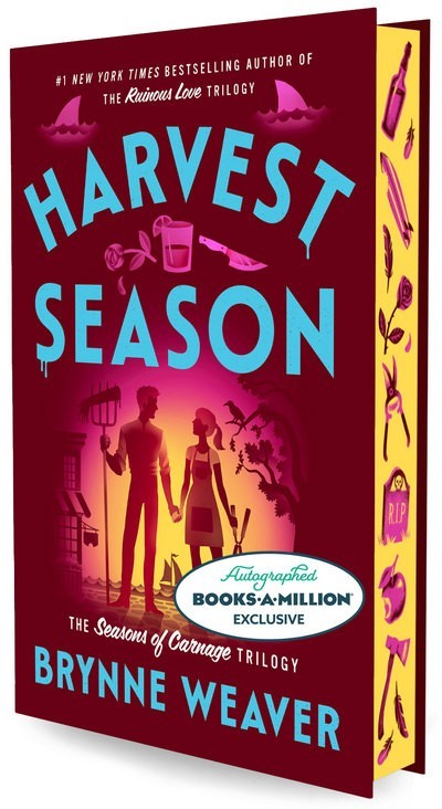 AUTOGRAPHED SIGNED Harvest Season by Brynne Weaver (2026, Hardcover)