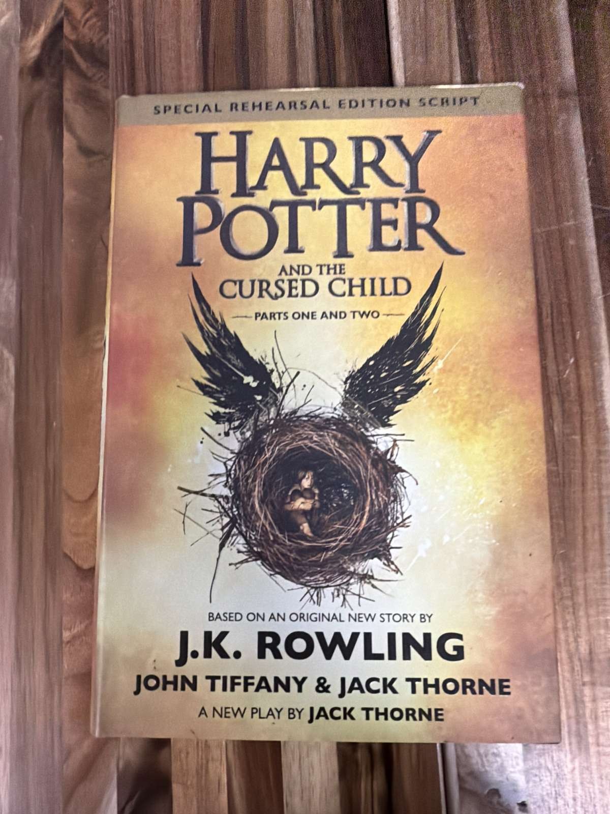 Harry Potter and the Cursed Child Parts One and Two Script HC J.K. Rowling