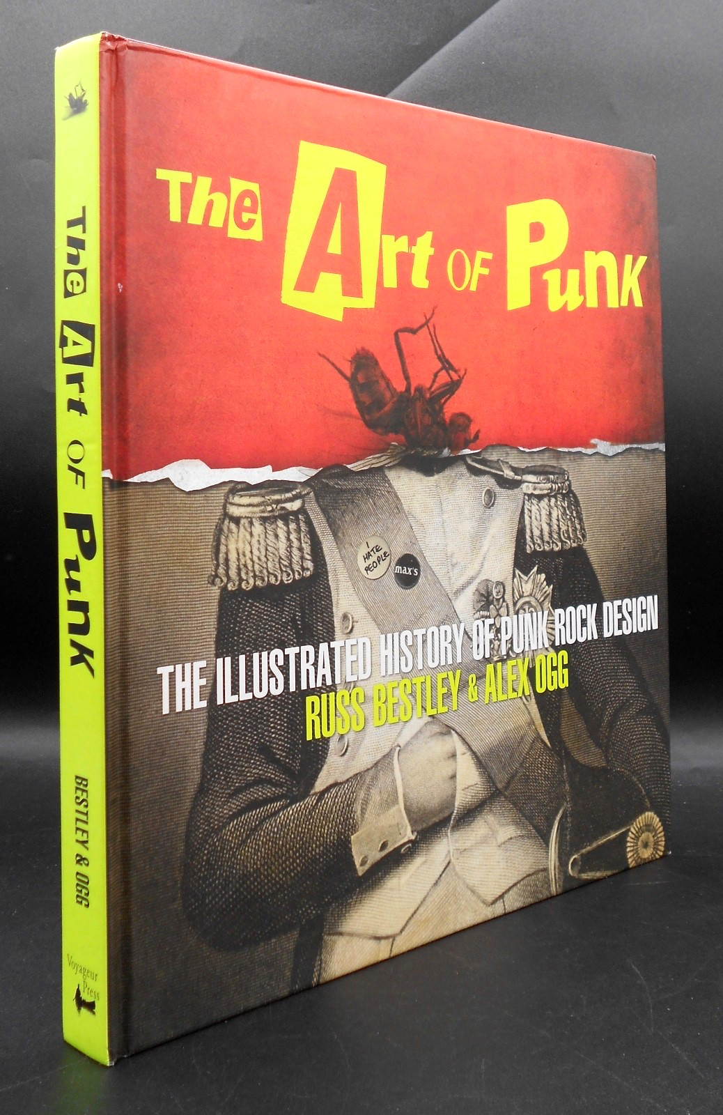 THE ART OF PUNK: AN ILLUSTRATED HISTORY by BESTLEY & OGG 2012, 1ST ED HC VG+