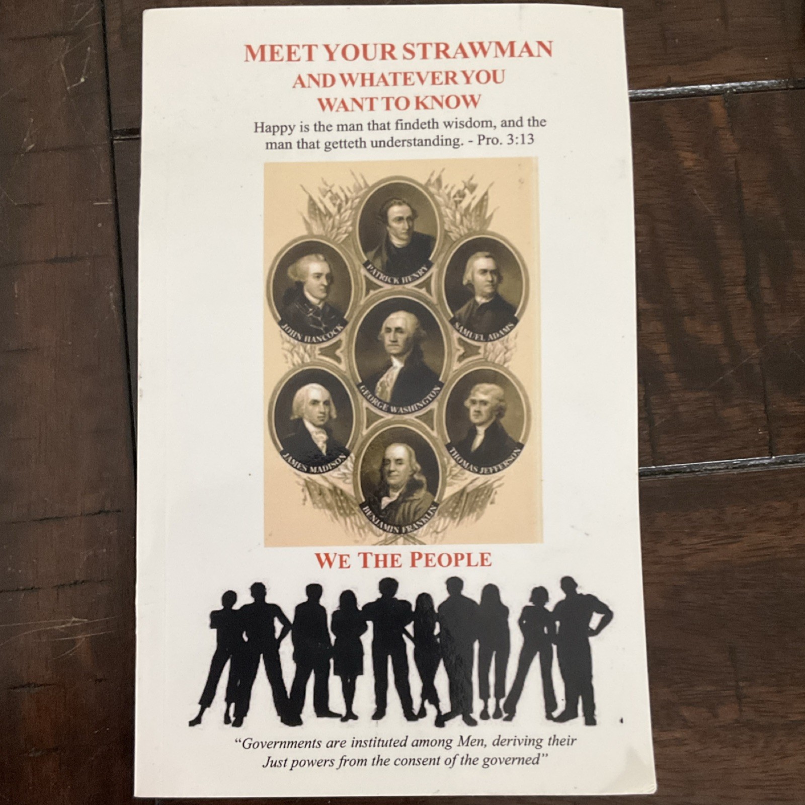 National Liberty Alliance Meet Your Strawman Paperback Nonfiction History Book