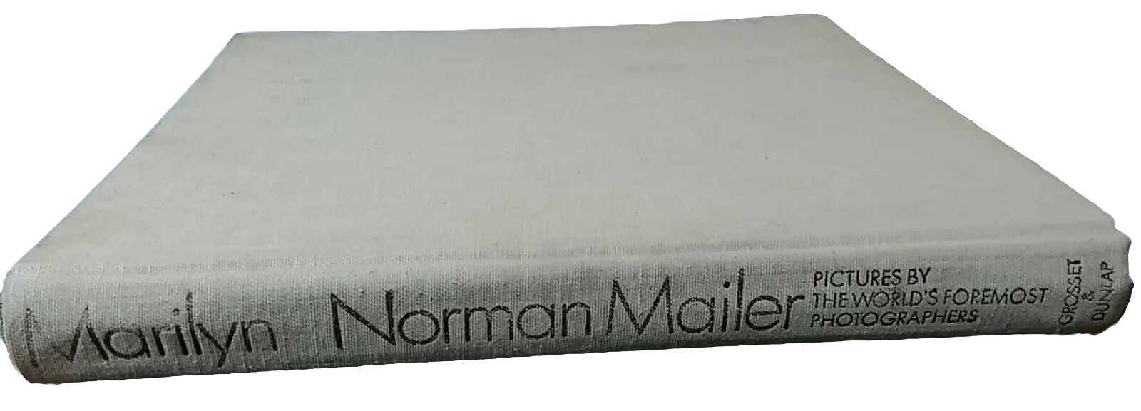 Marilyn : A 1973 Biography by Norman Mailer Hardcover Hollywood Glamour Photos