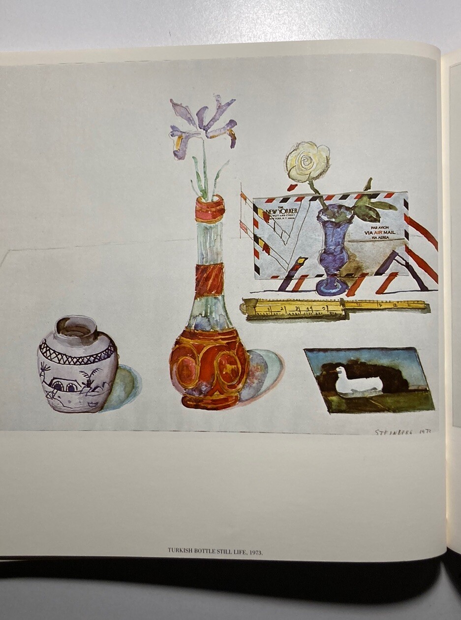 SAUL STEINBERG by Harold Rosenberg 1978 Softcover FIRST EDITION 2nd Print VG