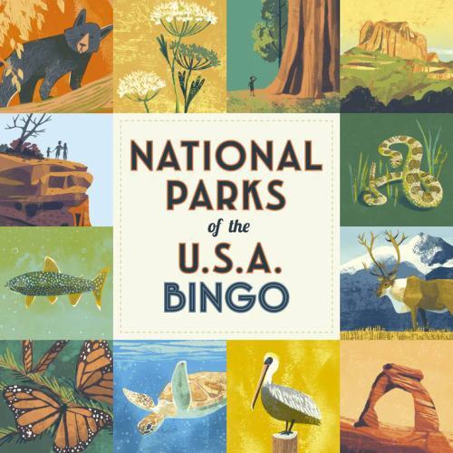 National Parks of the USA Bingo : a Bingo Game for