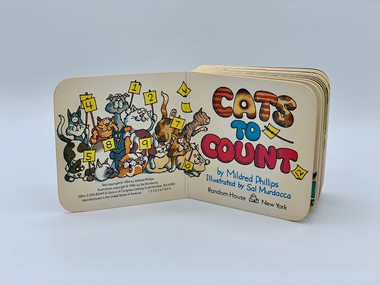 “Cats to Count” by Mildred Phillips, Children’s Books – (1984)