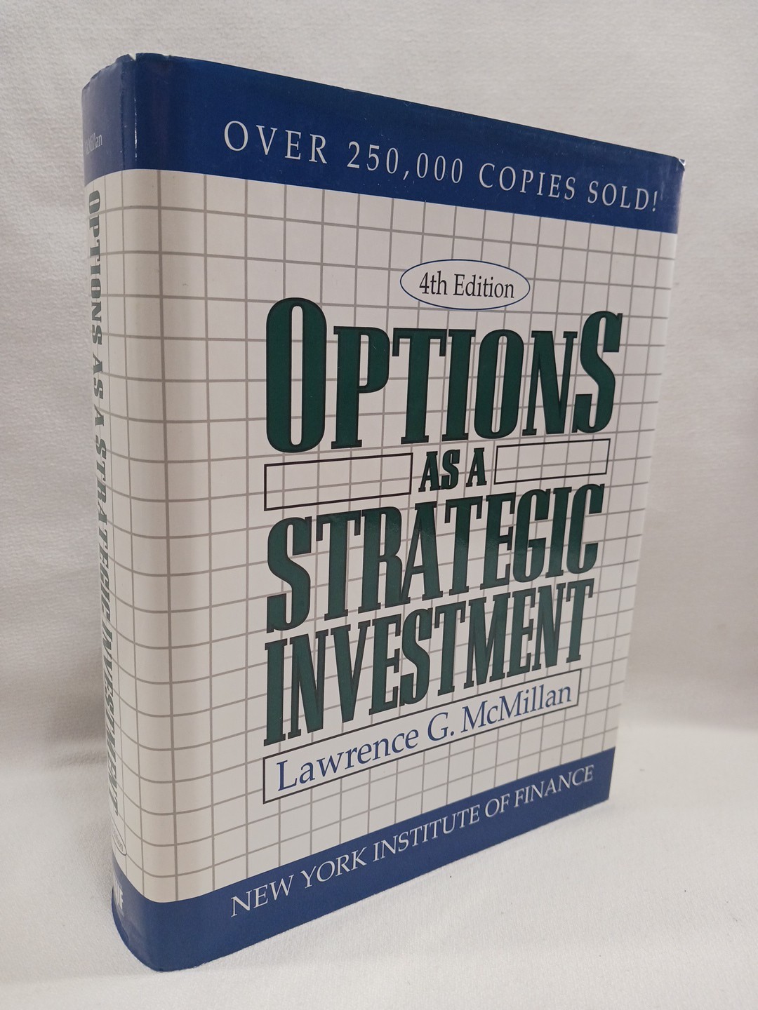 Options as a Strategic Investment 4th Edition Lawrence G. McMillan Hardcover VGC
