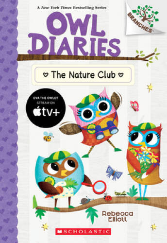 The Nature Club: A Branches Book (Owl Diaries 18) – Paperback – VERY GOOD
