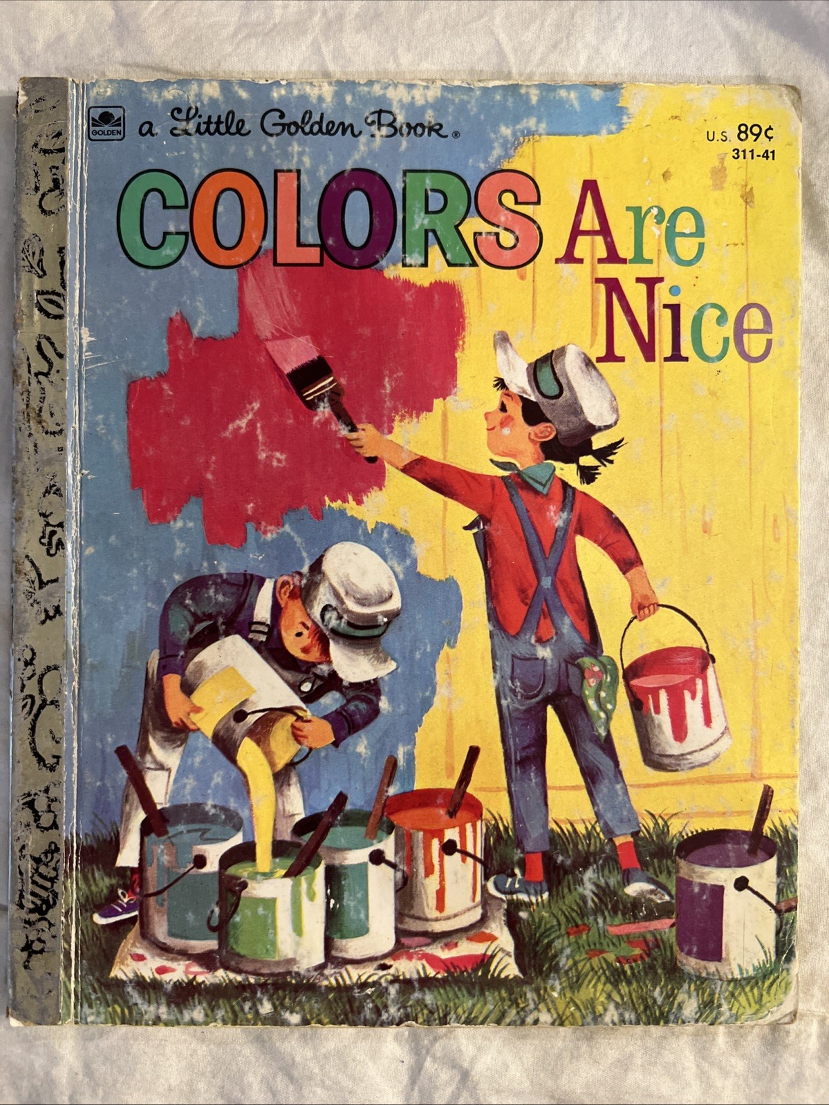 Vintage A Little Golden Book Colors Are Nice 496 1977 #1165