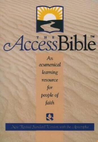 The Access Bible, New Revised Standard Version with Apocrypha (Hardcover – GOOD