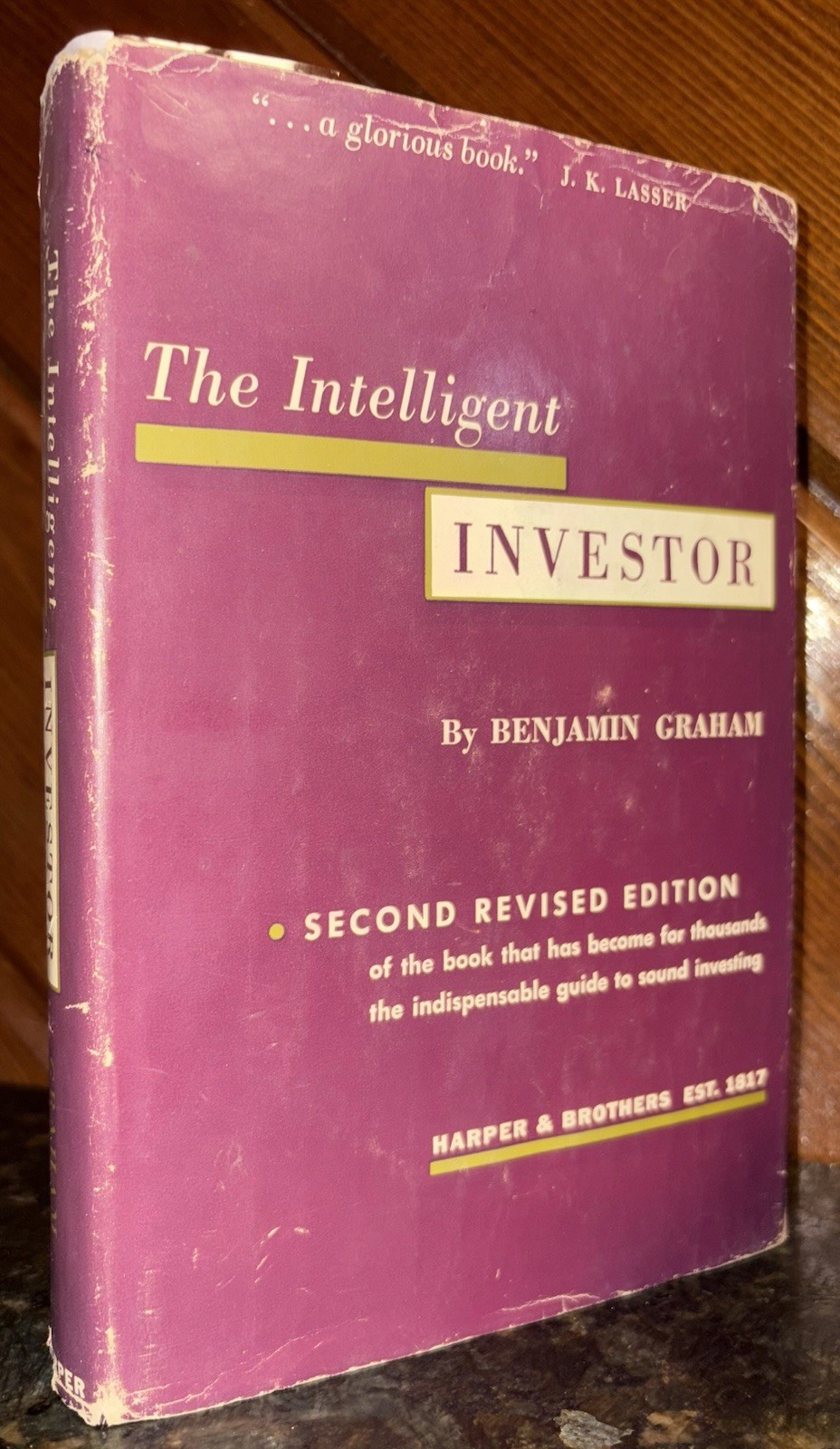 INTELLIGENT INVESTOR Benjamin Graham Second Revised Edition Harper Brothers Publ
