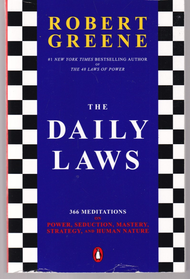 DAILY LAWS: 366 MEDITATIONS By Robert Greene (2023 Trade Paperback){K12}
