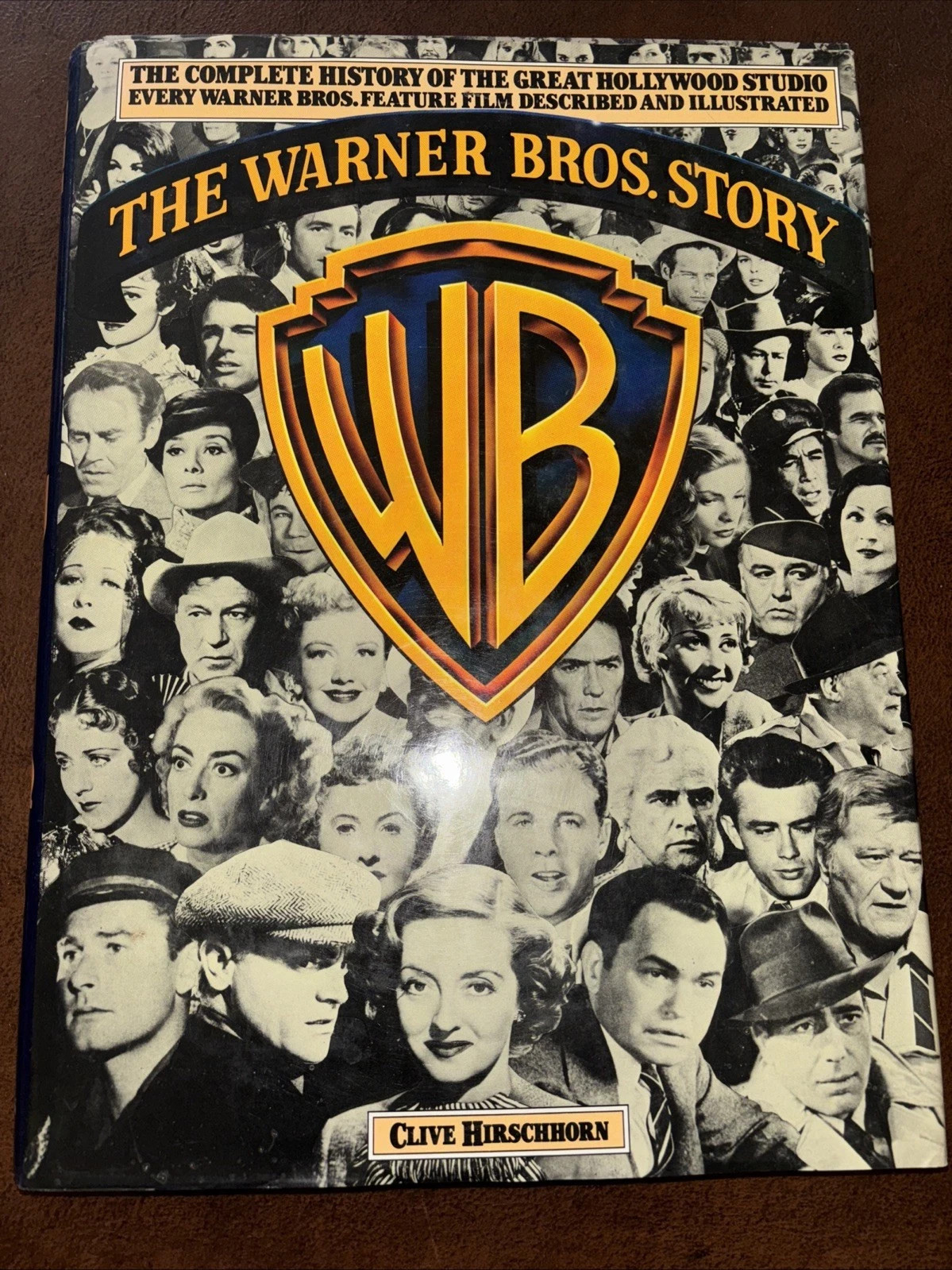 THE WARNER BROTHERS STORY *465 PAGES HARDCOVER WITH PICTURES* OUT OF PRINT!