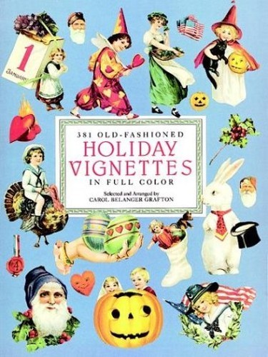381 Old-fashioned Holiday Vignettes in Full Color (Dover… Paperback / softback