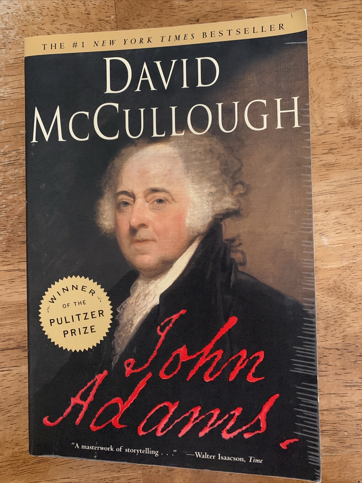 John Adams by David McCullough 2002 Touchstone Paperback 1st Ed. Never read