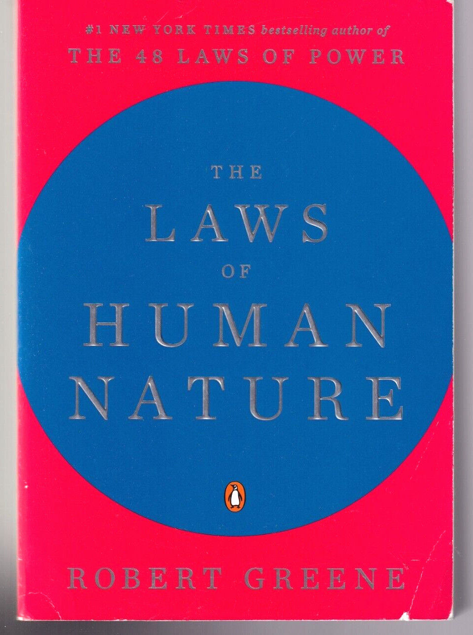 THE LAWS OF HUMAN NATURE by Robert Greene (2019 Trade Paperback)(A1)