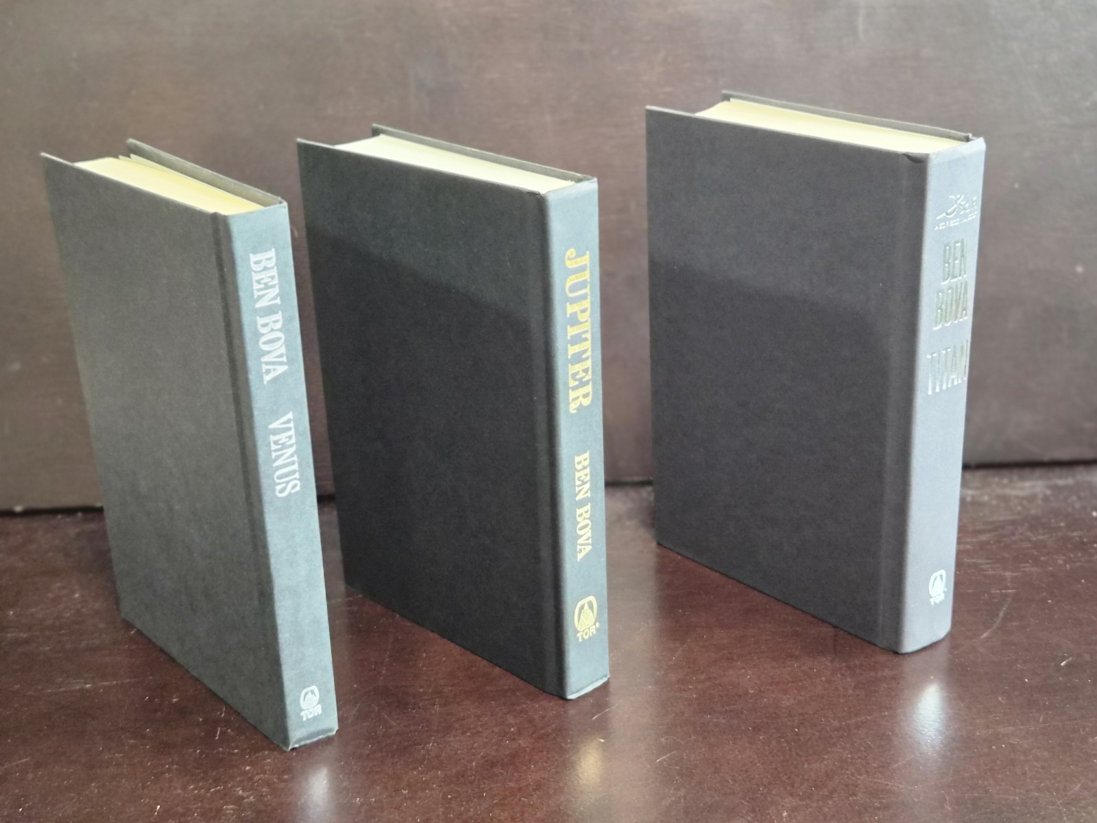 ​Ben Bova GRAND TOUR 3-Book Set VENUS TITAN JUPITER 2000-2006 BCE HCDJ VG+