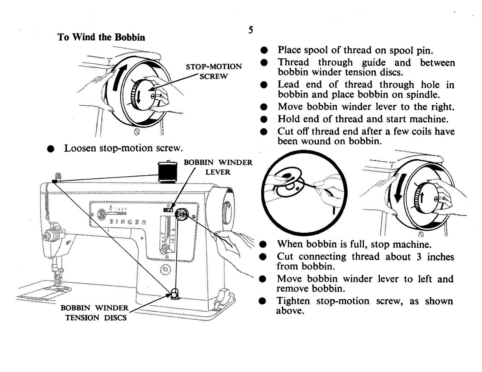 SINGER 337 SEWINGING MACHINE MANUAL – LOOP BINDING – TOUGH COVERS