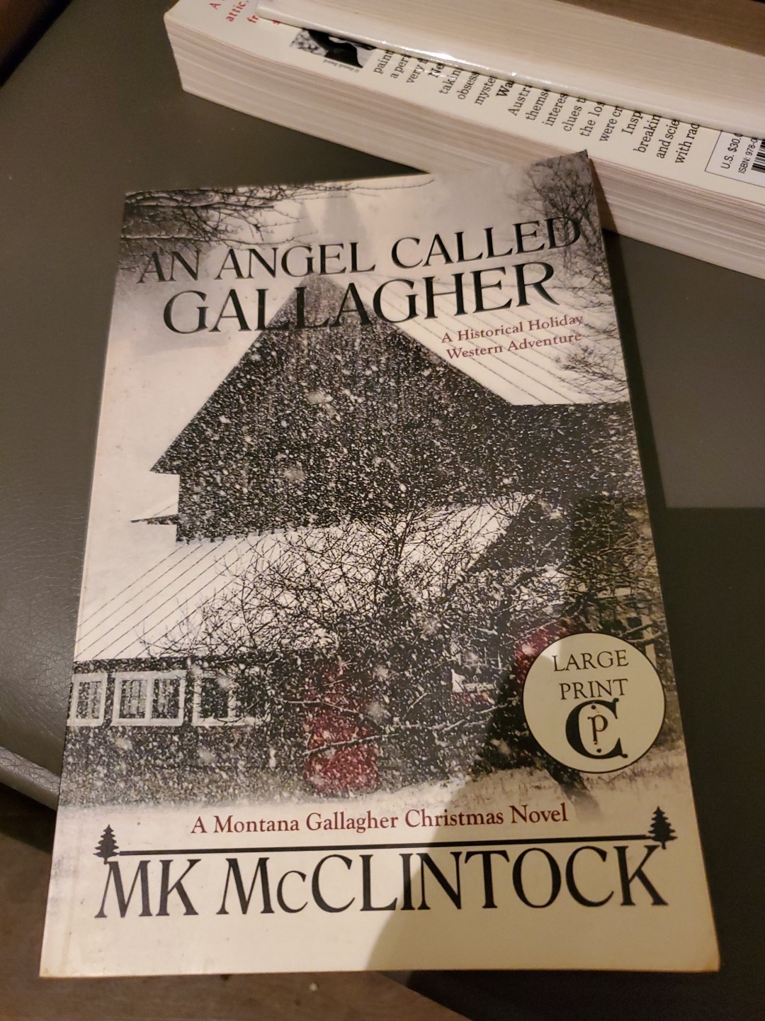 AN ANGEL CALLED GALLAGHER (CAMBRON PRESS LARGE PRINT) By M K Mcclintock