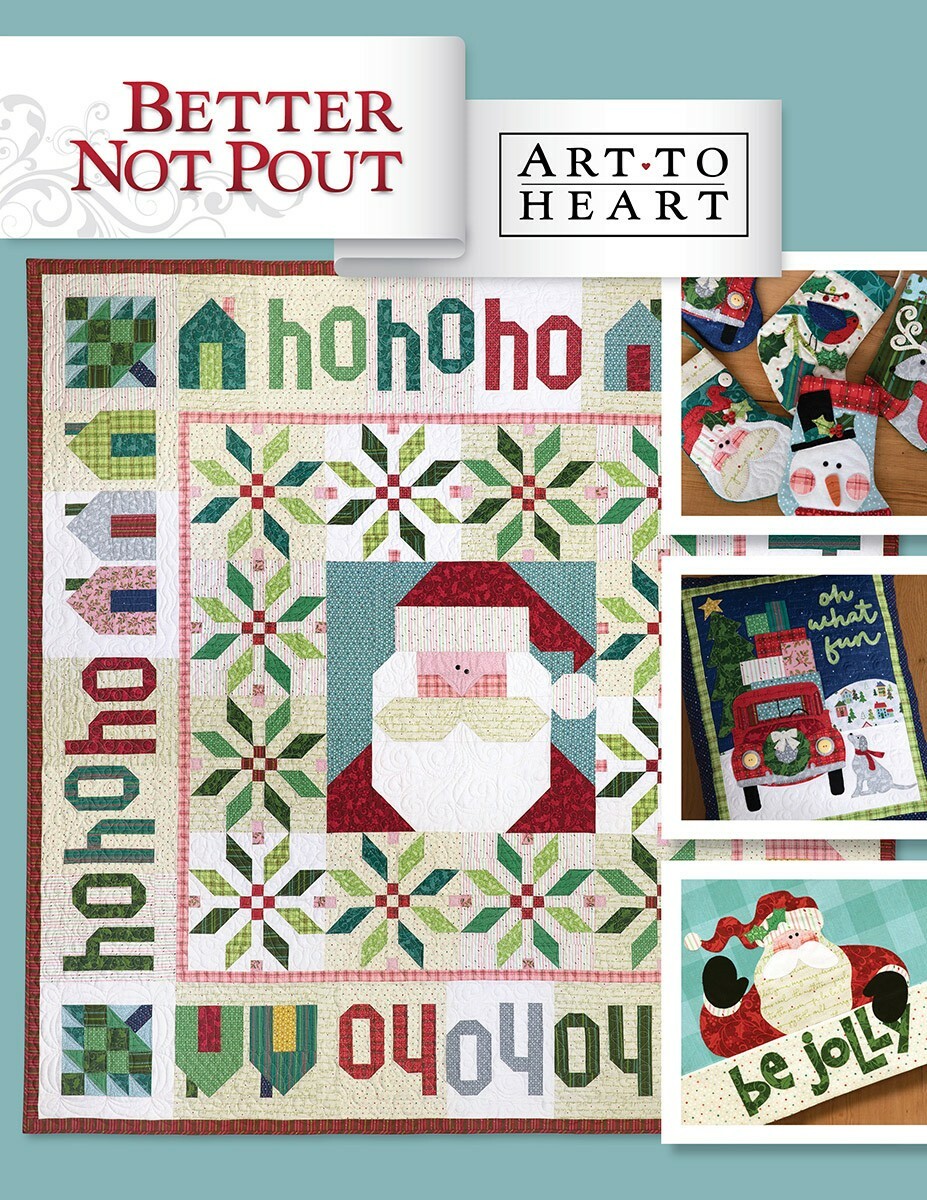 Better Not Pout By Halvorsen, Nancy 20 Christmas Sewing Quilting Projects