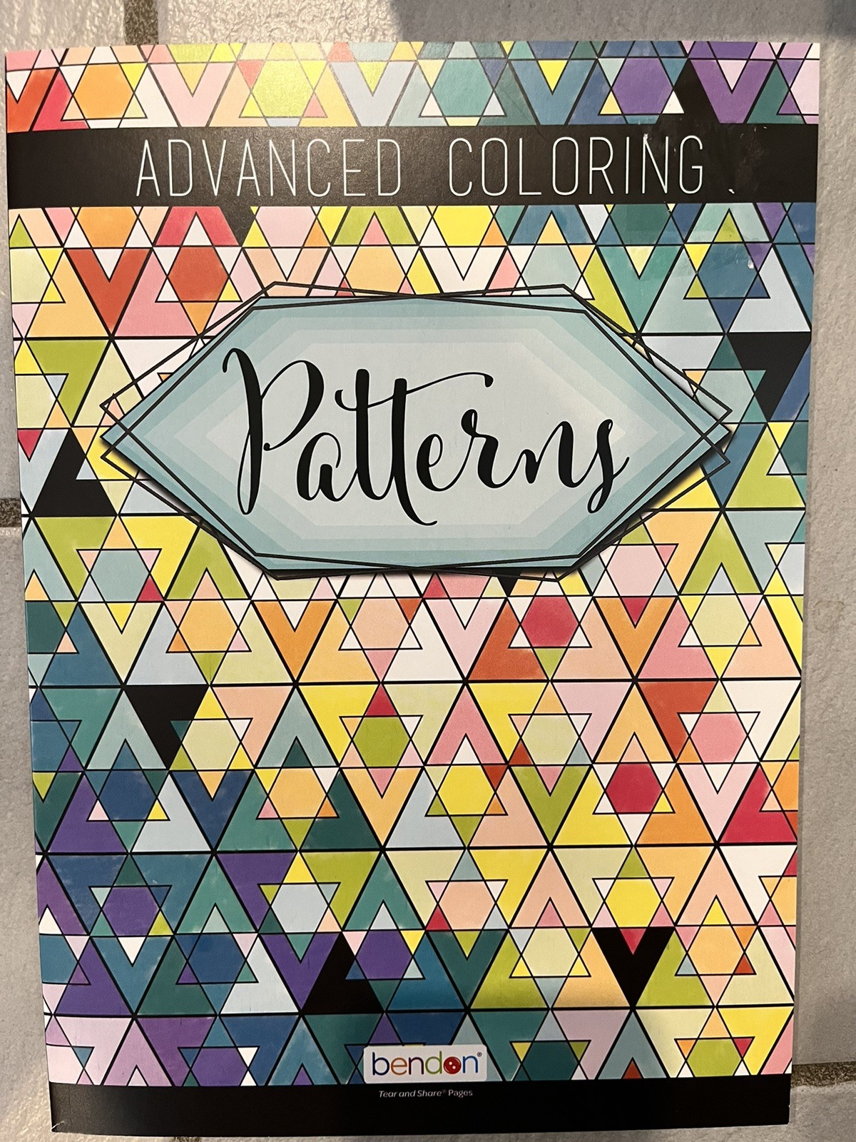 Bendon Advanced Coloring Book Patterns New 32 pages