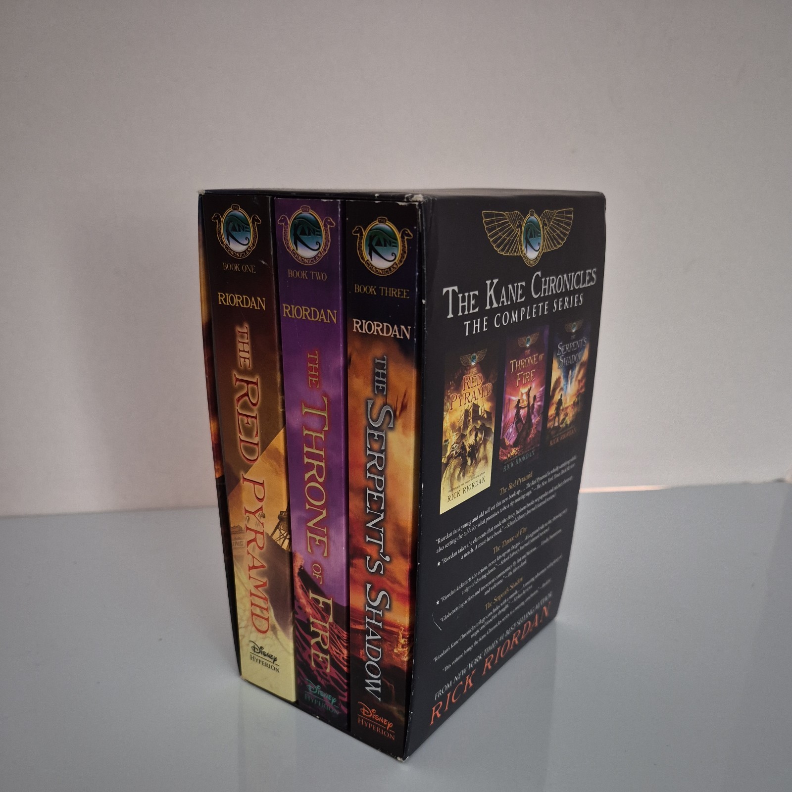 The Kane Chronicles Complete Set by Rick Riordan Vol 1-3