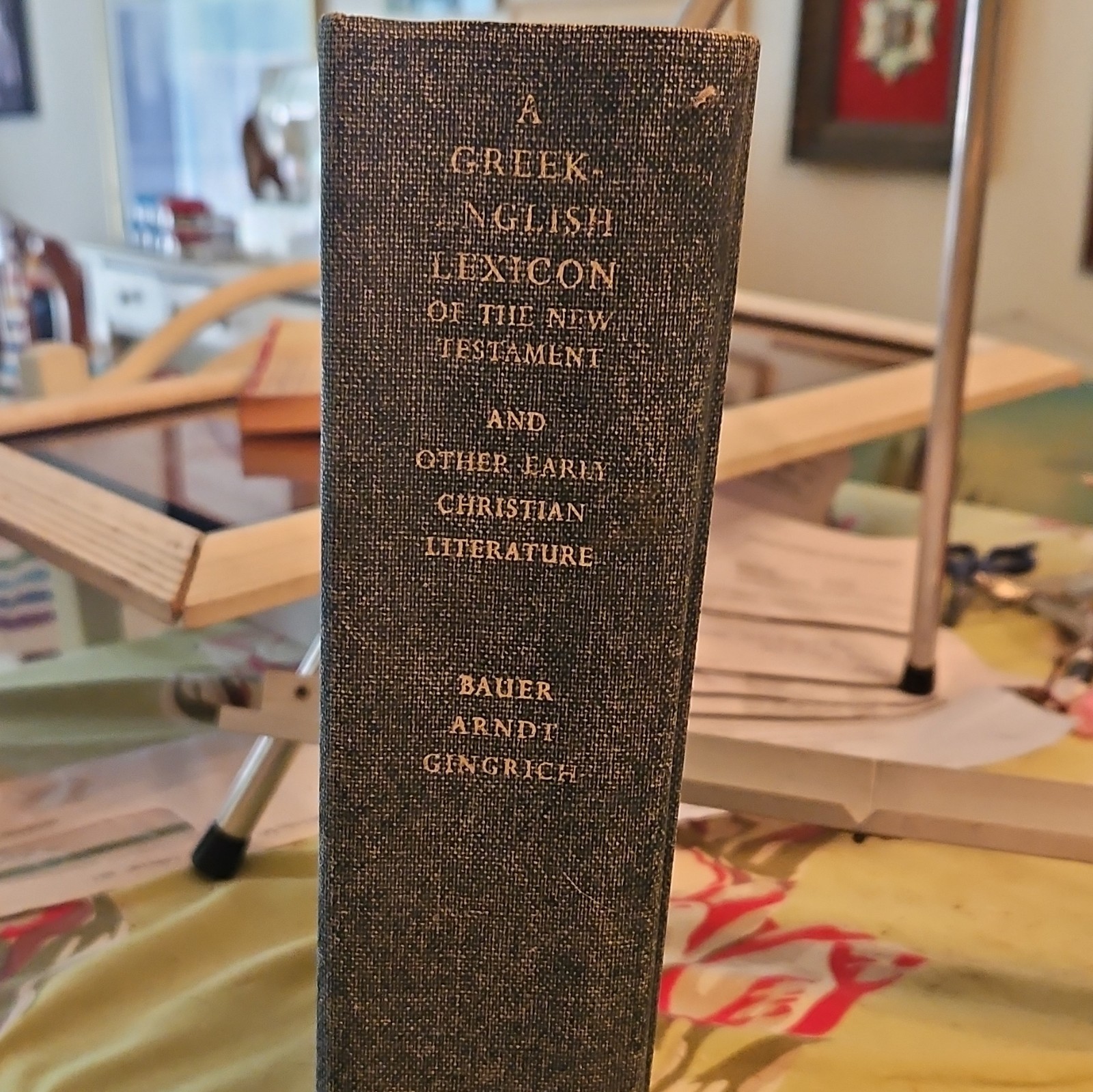 University of Chicago Press Greek-English NT Lexicon Hardcover 4th Rev 1952