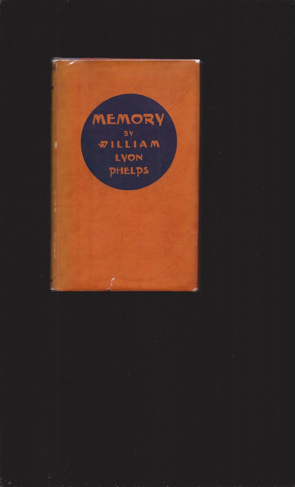 Memory (Signed) William Lyon Phelps (Lampson Professor Of English Literature….