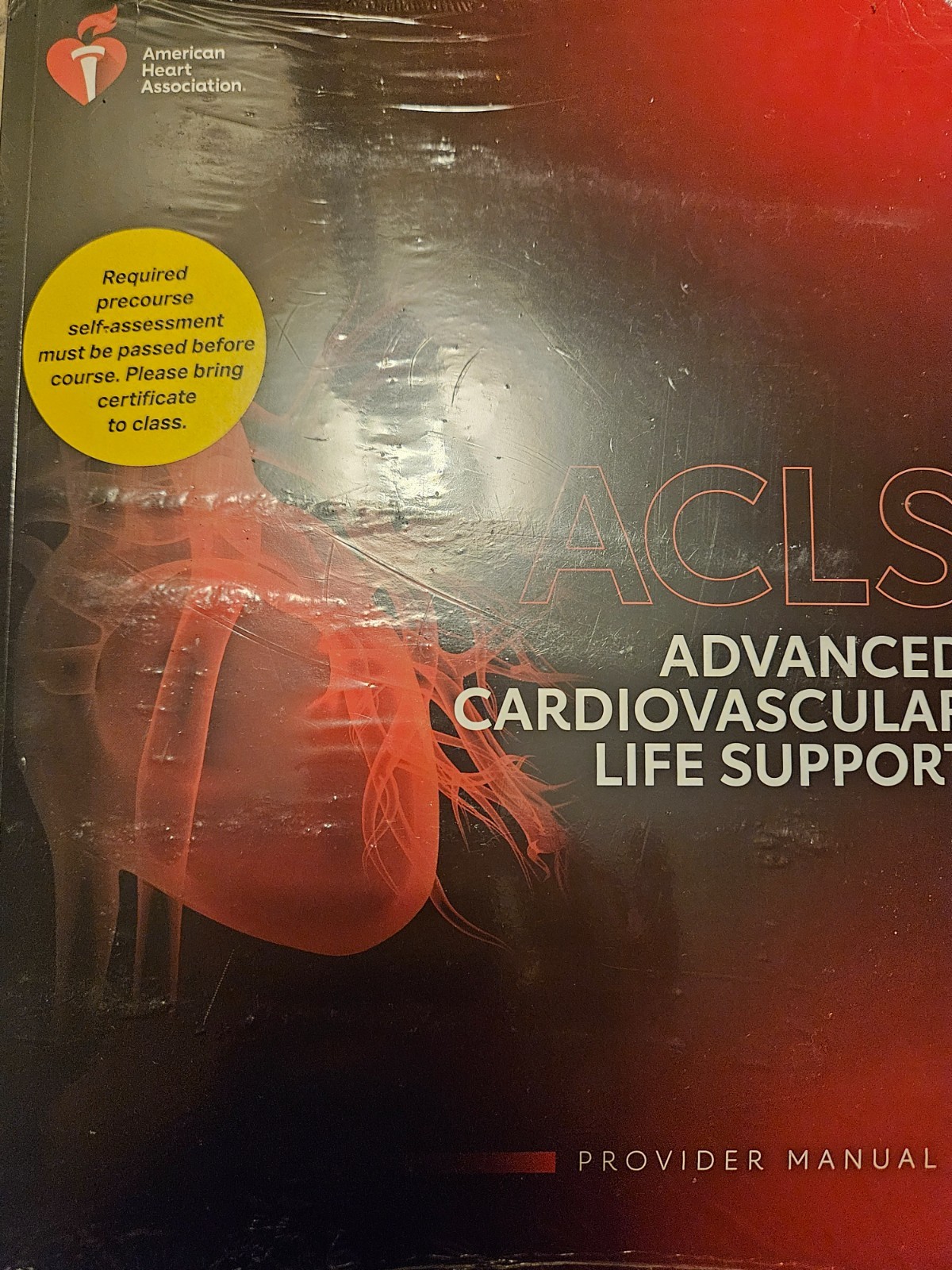 ACLS Provider Manual (2020 AHA Guidelines) – Textbook Binding By AHA – VERY GOOD